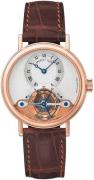 Breguet Miesten kello 3357BR-12-986 Grandes Complications Hopea/Nahka