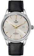 Tudor Miesten kello 12700-0020 Style Hopea/Nahka Ø41 mm