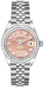 Rolex Naisten kello 279384RBR-0003 Lady-Datejust 28 Pinkki/Teräs