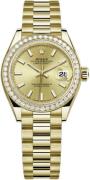 Rolex Naisten kello 279138RBR-0014 Lady-Datejust 28 Kullattu/18K