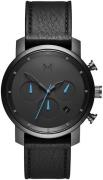 MVMT Miesten kello D-MC02-GUBL Chrono Musta/Nahka Ø40 mm