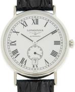 Longines Miesten kello L4.805.4.11.2 Presences Valkoinen/Nahka Ø38.5