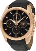 Tissot Miesten kello T035.614.36.051.01 T-Trend Musta/Nahka Ø43 mm