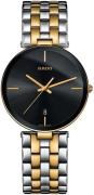 Rado Miesten kello R48867153 Florence Musta/Kullansävytetty teräs