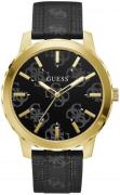 Guess Miesten kello GW0201G1 Musta/Nahka Ø48 mm