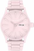 Nixon Miesten kello A3563164-00 Pinkki/Teräs Ø42 mm