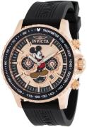 Invicta Miesten kello 39044 Disney Punakultaa/Kumi Ø48 mm