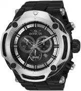 Invicta Miesten kello 33663 Shaq Musta/Hiilikuitua Ø60 mm