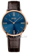 Hugo Boss Miesten kello 1513458 Jackson Sininen/Nahka Ø40 mm