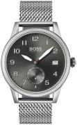 Hugo Boss Miesten kello 1513673 Musta/Teräs Ø42 mm