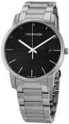 Calvin Klein Miesten kello K2G2G14C City Musta/Teräs Ø43 mm