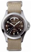 Hamilton Miesten kello H64455953 Khaki Ruskea/Teräs Ø40 mm