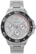 Nautica Miesten kello NAPP25005 Hopea/Teräs Ø48 mm