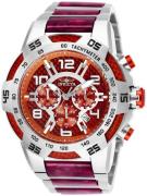 Invicta Miesten kello 25502 Speedway Punainen/Muovi Ø51 mm