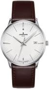 Junghans Miesten kello 58/4800.00 Meister Hopea/Nahka Ø38.4 mm