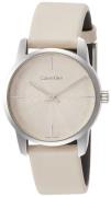 Calvin Klein Naisten kello K2G231XH City Beige/Nahka Ø31 mm