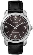 Timex Miesten kello TW2R86600 Classic Musta/Nahka Ø39 mm