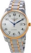 Longines Miesten kello L2.893.5.79.7 Master Hopea/18K punakultaa Ø42