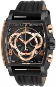 Invicta Miesten kello 27945 S1 Rally Musta/Nahka