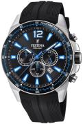 Festina Miesten kello F20376-2 Musta/Kumi Ø47 mm