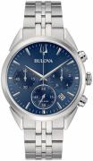 Bulova Miesten kello 96B373 Precisionist Sininen/Teräs Ø42 mm