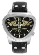 Bulova Miesten kello 76A141 Harley-Davidson Musta/Nahka Ø42 mm