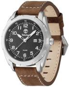 Timberland Miesten kello TBL13330XS02 Newmarket Musta/Nahka Ø45 mm