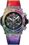 Hublot Miesten kello 411.NX.1117.LR.0999 Big Bang 45Mm Musta/Kumi