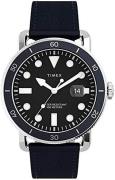 Timex Miesten kello TW2U01900D7 Musta/Kumi Ø42 mm