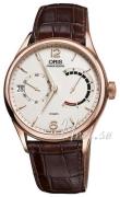 Oris Miesten kello 01 111 7700 6061-Set 1 23 86 Culture Beige/Nahka