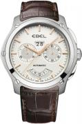 Ebel Miesten kello 1215931 Classic Hexagon Hopea/Nahka Ø48.3 mm