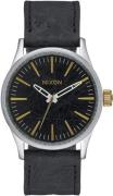 Nixon Miesten kello A377-2222-00 Musta/Nahka Ø38 mm