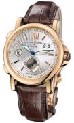 Ulysse Nardin Miesten kello 246-55-31 Dual Time Hopea/Nahka Ø42 mm