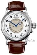 Longines Miesten kello L2.713.4.13.2 Sport Legends Valkoinen/Nahka