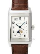 Jaeger LeCoultre Miesten kello 3038420 Reverso Grande Hopea/Nahka