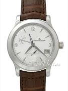 Jaeger LeCoultre Miesten kello 1628420 Master Control Hopea/Nahka