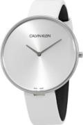 Calvin Klein Naisten kello K8Y231L6 Full Moon Hopea/Nahka Ø42 mm