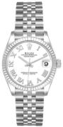 Rolex Naisten kello 278274-0010 Datejust 31 Valkoinen/Teräs Ø31 mm