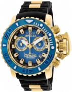 Invicta Miesten kello 20476 Sea Hunter Sininen/18K keltakultaa Ø50 mm