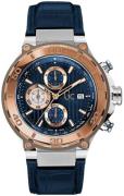 Guess Miesten kello X56011G7S Collection Sininen/Nahka Ø44 mm