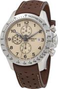 Tissot Miesten kello T106.427.16.262.00 V8 Beige/Nahka Ø45 mm