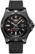 Breitling Miesten kello V17310101B1W1 Avenger Blackbird Musta/Nahka