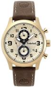 Timberland Miesten kello TBL15357JSK.07 Groveton Kulta/Nahka Ø43 mm