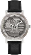 Bulova Miesten kello 76A163 Harley-Davidson Hopea/Nahka Ø40 mm