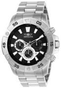 Invicta Miesten kello 22786 Pro Diver Musta/Teräs Ø48 mm