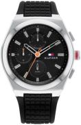 Tommy Hilfiger Miesten kello 1791898 Connor Musta/Kumi Ø44 mm