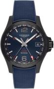 Longines Miesten kello L3.718.2.96.9 Conquest V.H.P. Sininen/Kumi