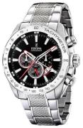 Festina Miesten kello F16488-5 Sport Musta/Teräs Ø46 mm