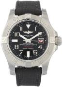 Breitling Miesten kello A17331101B1W1 Avenger Ii Seawolf Musta/Kumi