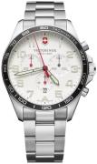 Victorinox Miesten kello 241856 Valkoinen/Teräs Ø42 mm